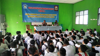 Satlantas Polres Way Kanan gelar police goes to school
